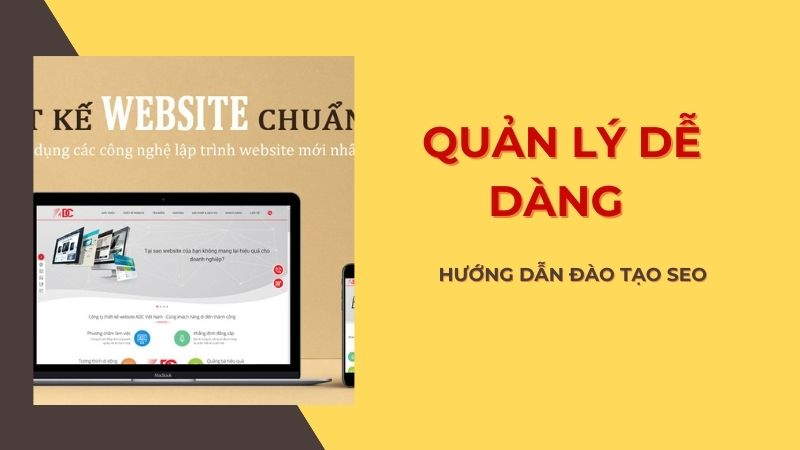 Quản lý dễ dàng website quận Bình Thạnh