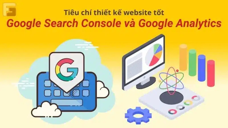 dùng google search console và google analytics