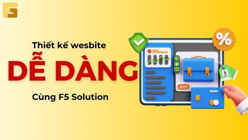 thiết kế website dễ dàng cùng F5