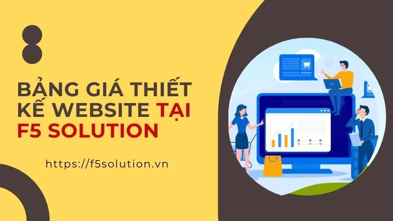 Bảng giá thiết kế web của F5