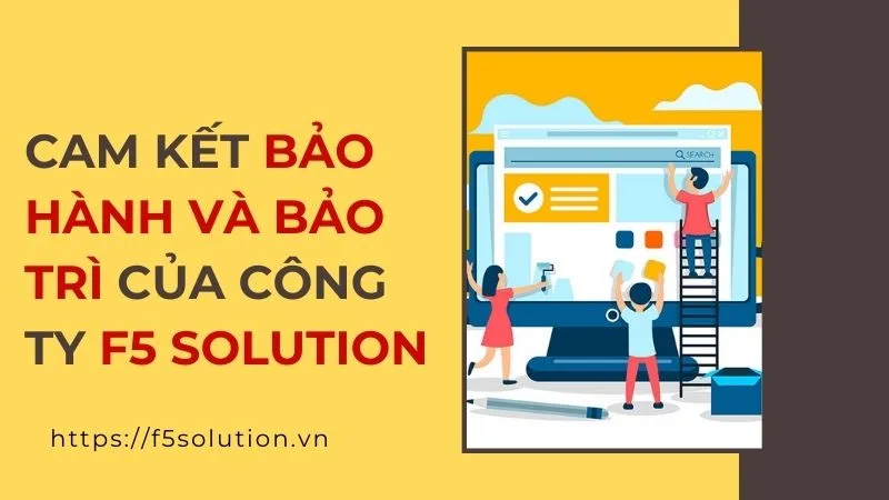 Cam kết bảo hành website của F5
