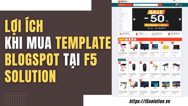 lợi ích khi mua tempalte tại f5