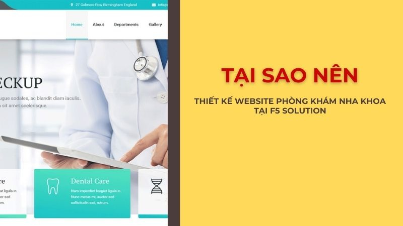 Lí do nên chọn F5 làm đơn vị thiết kế web