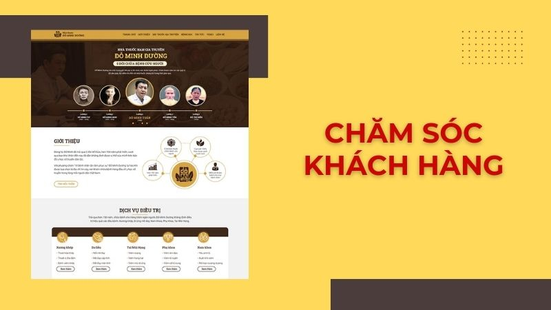 Chăm sóc khách hàng trong thiết kế website wordpress
