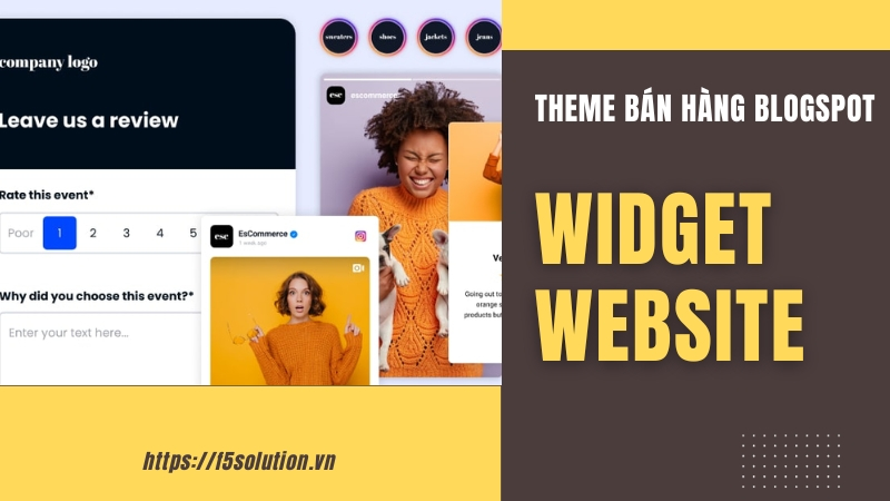 tính năng widget