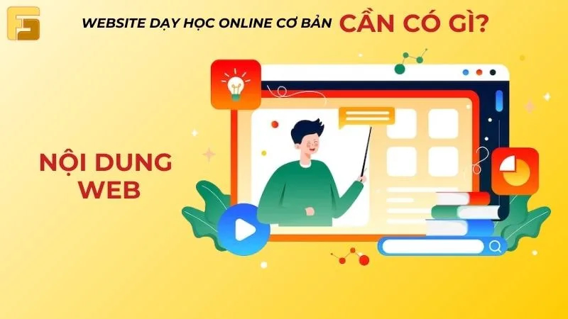 Thiết kế website e learning với nội dung chất lượng