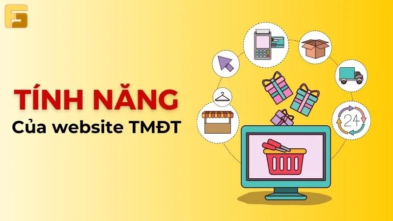 tính năng trang web thương mại điện tử