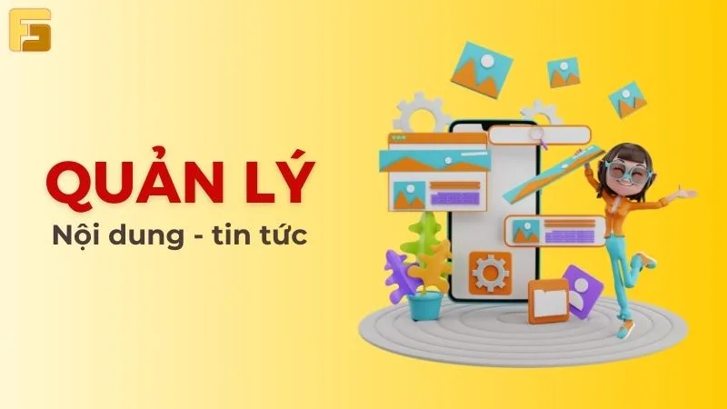 Thiết kế web mầm non có tính năng quản lý tin tức