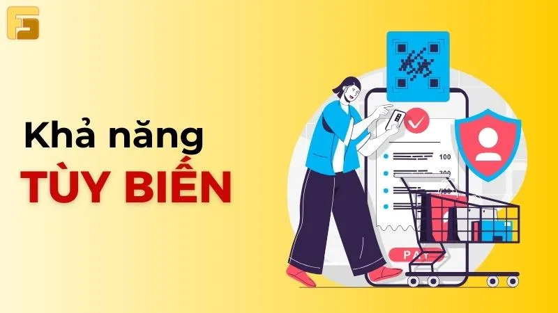 Website được thiết kế tùy biến giao diện