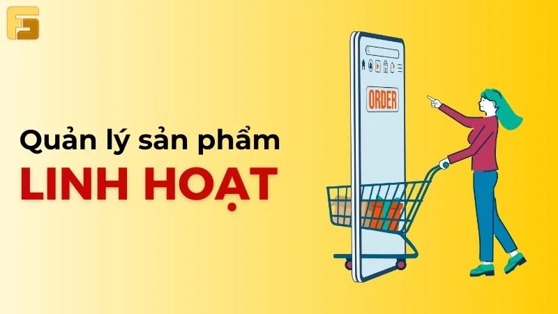 chức năng quản lý sản phẩm 
